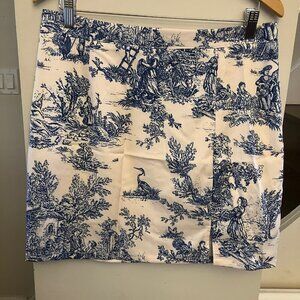 Adorable Toile Miniskirt ON SALE